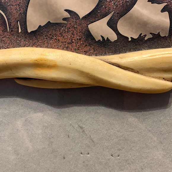 RUSTIC ANTLER HUNTING DOG PICTURE FRAME - Picture 8 of 15